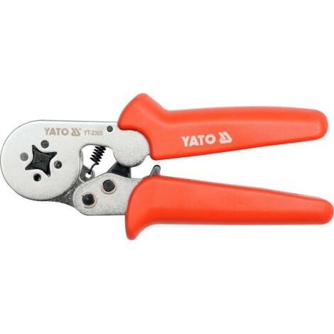 Pince à sertir pour connecteurs 0,2-6 mm² / YT-2305 / YATO (1/2)