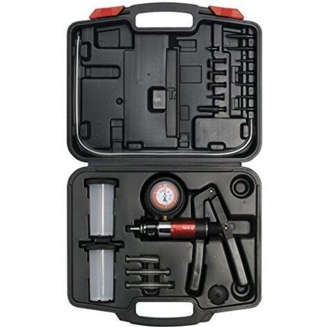 Yato – Pompe à vide et à pression 22 pièces – Plage de mesure -1 à 3 bar – Accessoires pour diagnostic moteur et systèmes techniques - YT-0674
