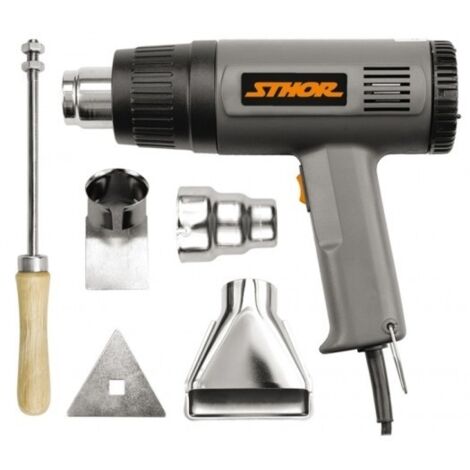 Pistolet thermique 1500 W avec accessoires 79328 STHOR (1/5)