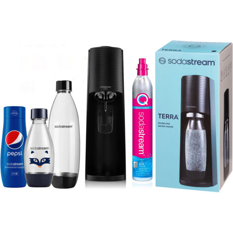 Machine à eau gazeuse SODASTREAM TERRA SATURATOR Zettaw Family MAX (1/3)