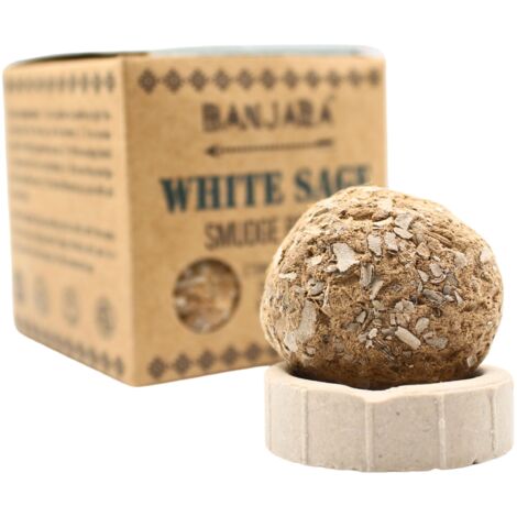 Boules d'encens Banjara - Sauge blanche (1/4)
