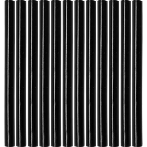 Colle thermofusible 7,2 x 100 mm, 12 tubes, noire YT-82441 Yato