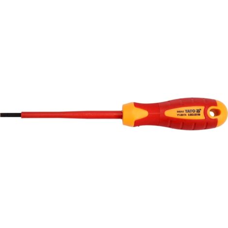 Tournevis isolé YATO 1000 V 3,5 x 100 mm YT-28174