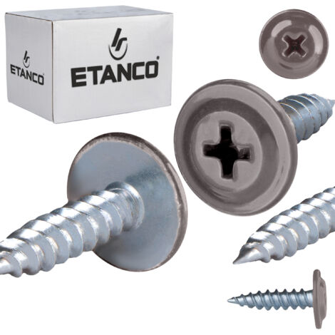 Connecteurs de montage GM-S 4,2x16mm RAL 9007 (1/5)