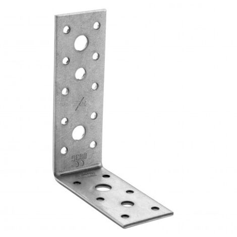 Simpson Strong Tie – Équerre de fixation renforcée 40mm – Acier galvanisé pour bois et béton – Dimensions 119 x 89mm – Carton de 50 pièces