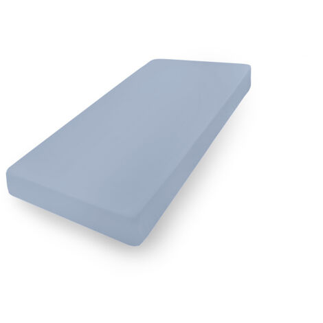 Drap-housse en jersey premium 90x200, 100x200x20, bleu25, matex (1/5)