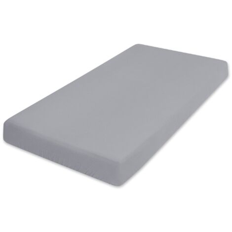 Drap MOUSSELINE avec élastique 90x200x25, gris foncé44, MATEX (1/5)