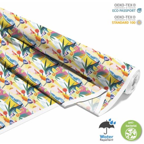 TISSUS DÉCORATIFS D'EXTÉRIEUR OXFORD - Motif Cocktail DX8507 (1/5)