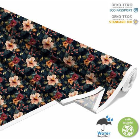 TISSUS DÉCORATIFS D'EXTÉRIEUR OXFORD - Motif Fleurs I DX5597 (1/5)