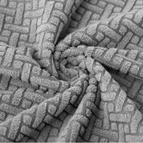HOUSSE DE SIÈGE 40x40cm GRIS JACQUARD ÉLASTIQUE [60-Z1-SZ] (1/5)