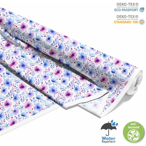 TISSUS DÉCORATIFS D'EXTÉRIEUR OXFORD - Fleurs - DX2163 (1/5)