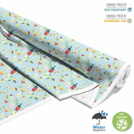 TISSUS DÉCORATIFS D'EXTÉRIEUR OXFORD - Motif Cocktail DX8385 (1/5)