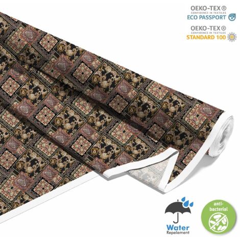 TISSUS DÉCORATIFS D'EXTÉRIEUR OXFORD - Motif Tapis I DX625 (1/5)