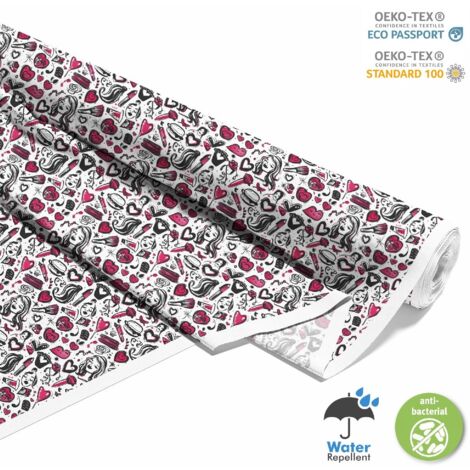 Tissus d'extérieur Oxford - Motif Femini DX10371 (1/5)