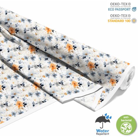 TISSUS DÉCORATIFS D'EXTÉRIEUR OXFORD - Fleurs - DX2694 (1/5)