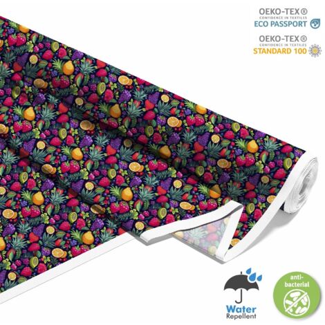 TISSUS DÉCORATIFS D'EXTÉRIEUR OXFORD - Motif Fruits  DX6156 (1/5)