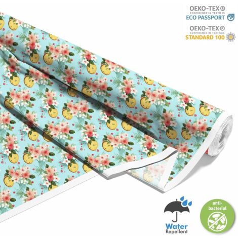 TISSUS DÉCORATIFS D'EXTÉRIEUR OXFORD - Motif Fruits  DX6764 (1/5)