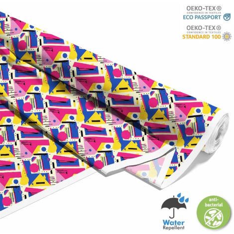TISSUS DÉCORATIFS D'EXTÉRIEUR OXFORD - Motif Géométrique I DX3406 (1/5)