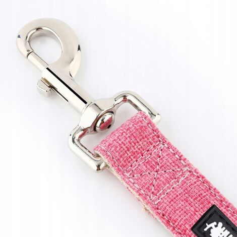 Laisse pour chien rose jolie légère HUGGY DOGGY Eko M (1/5)