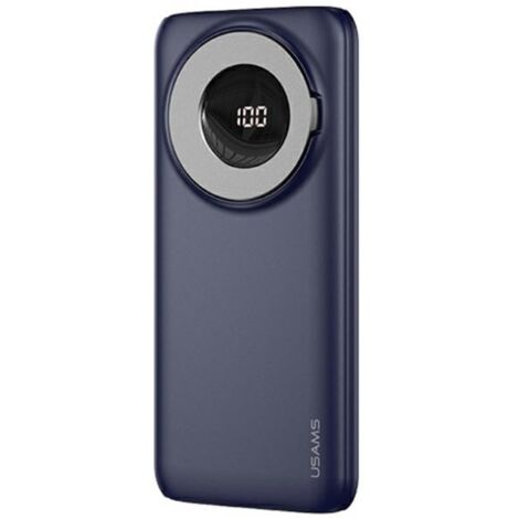 Batterie externe USAMS 10 000 mAh 20 W QC3.0 Power Delivery Magnétique Bleu (1/5)