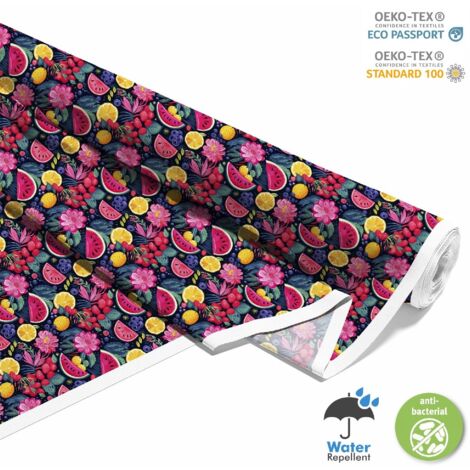 TISSUS DÉCORATIFS D'EXTÉRIEUR OXFORD - Motif Fruits  DX6714 (1/5)