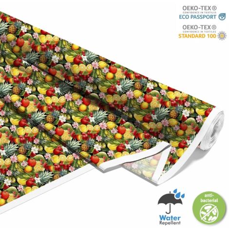 TISSUS DÉCORATIFS D'EXTÉRIEUR OXFORD - Motif Fruits DX6109 (1/5)