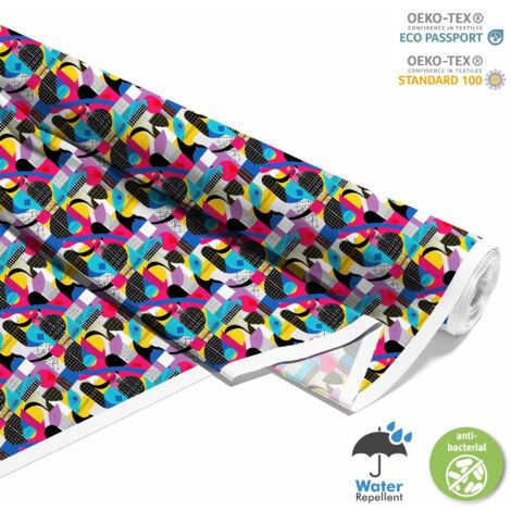 TISSUS DÉCORATIFS D'EXTÉRIEUR OXFORD - Motif Géométrique I DX3442 (1/5)