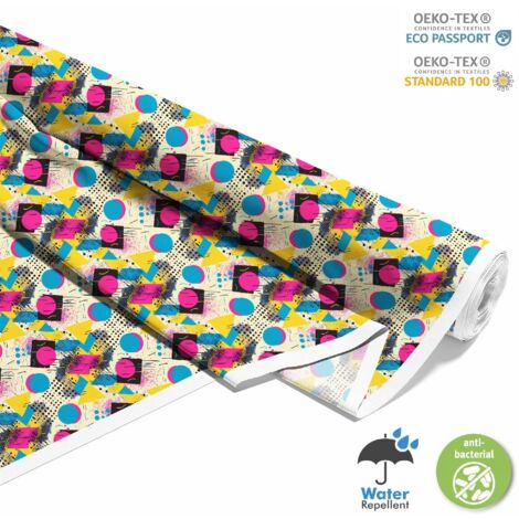 TISSUS DÉCORATIFS D'EXTÉRIEUR OXFORD - Motif Géométrique I DX3351 (1/5)
