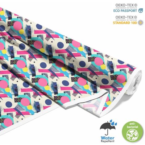 TISSUS DÉCORATIFS D'EXTÉRIEUR OXFORD - Motif Géométrique I DX3556 (1/5)