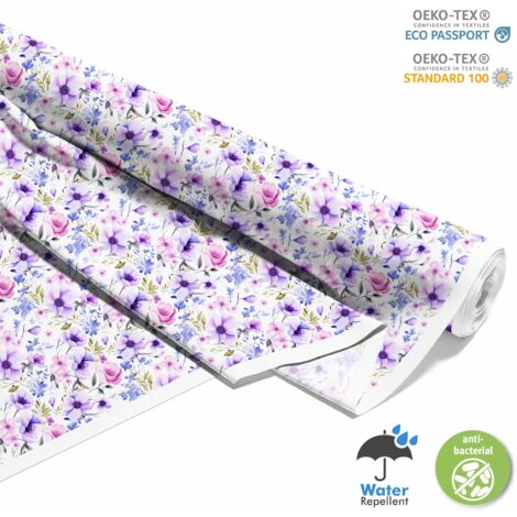 TISSUS DÉCORATIFS D'EXTÉRIEUR OXFORD - Fleurs - DX2080 (1/5)