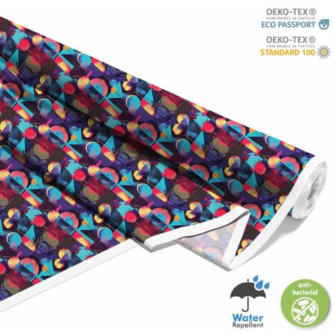TISSUS DÉCORATIFS D'EXTÉRIEUR OXFORD - Motif Géométrique I DX3369 (1/5)