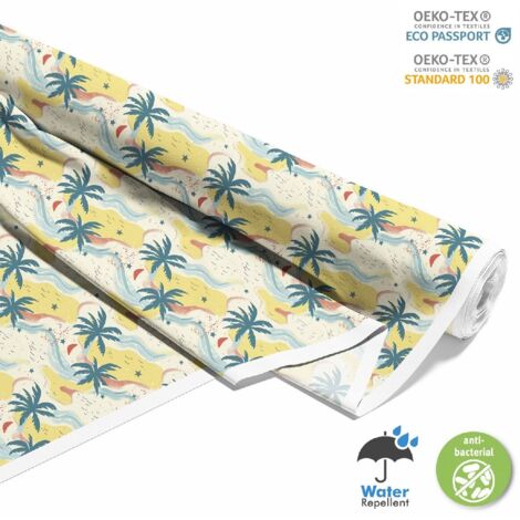 TISSUS DÉCORATIFS D'EXTÉRIEUR OXFORD - motif été DX9184 (1/5)