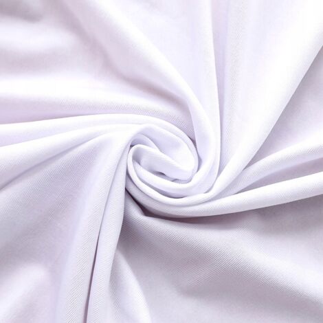 HOUSSE DE CHAISE DE BANQUET DE MARIAGE BLANC ÉLASTIQUE [21BA] (1/5)
