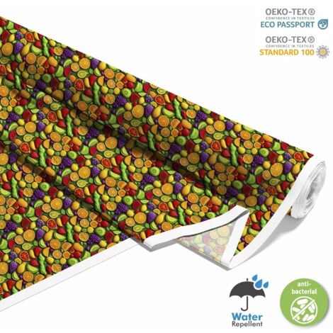 TISSUS DÉCORATIFS D'EXTÉRIEUR OXFORD - Motif Fruits DX6363 (1/5)
