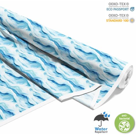 TISSUS DÉCORATIFS D'EXTÉRIEUR OXFORD - Sea Wave - DX2259 (1/5)