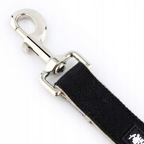 Laisse noire pour chien pour promenade 1,52 m HUGGY DOGGY M (1/5)