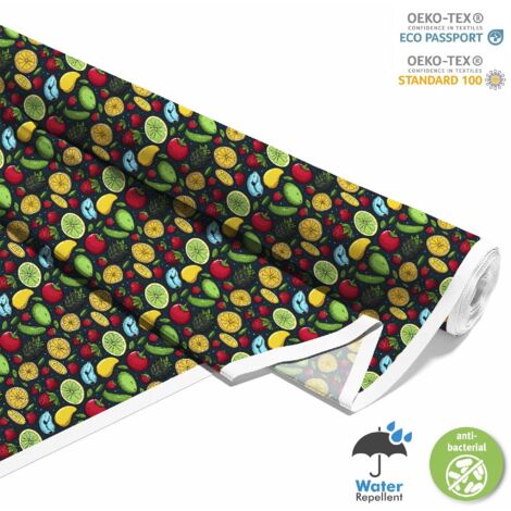 TISSUS DÉCORATIFS D'EXTÉRIEUR OXFORD - Motif Fruits DX6994 (1/5)