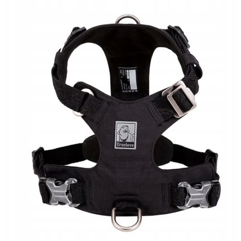 Harnais pour chien BLACK Adventure SOFT TRUELOVE M (1/5)