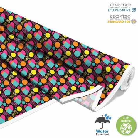 TISSUS DÉCORATIFS D'EXTÉRIEUR OXFORD - Motif géométrique I DX3432 (1/5)