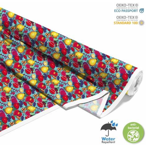 TISSUS DÉCORATIFS D'EXTÉRIEUR OXFORD - Motif Fruits DX6015 (1/5)