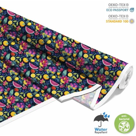 TISSUS DÉCORATIFS D'EXTÉRIEUR OXFORD - Motif Fruits  DX6835 (1/5)
