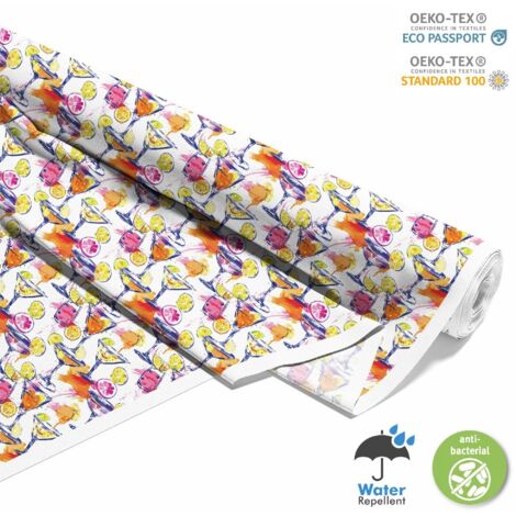 TISSUS DÉCORATIFS D'EXTÉRIEUR OXFORD - Motif Cocktail  DX8792 (1/5)