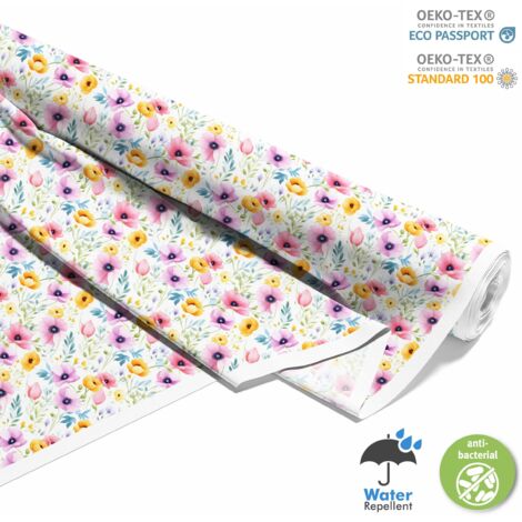 TISSUS DÉCORATIFS D'EXTÉRIEUR OXFORD - Fleurs - DX2214 (1/5)