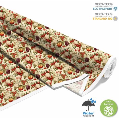 TISSUS DÉCORATIFS D'EXTÉRIEUR OXFORD - Motif Fruits DX6374 (1/5)