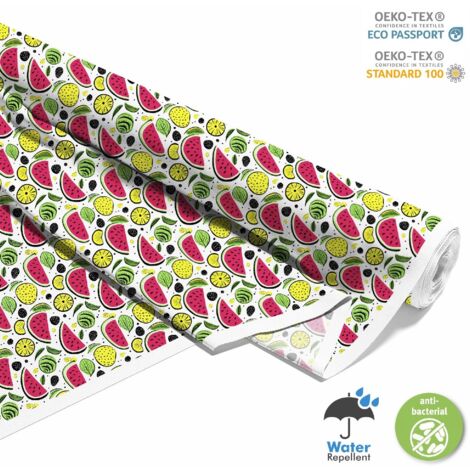 TISSUS DÉCORATIFS D'EXTÉRIEUR OXFORD - Motif Fruits  DX6756 (1/5)