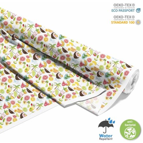 TISSUS DÉCORATIFS D'EXTÉRIEUR OXFORD - Motif Cocktail DX8676 (1/5)