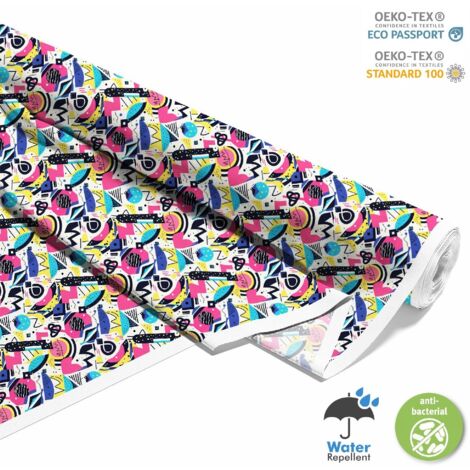 TISSUS DÉCORATIFS D'EXTÉRIEUR OXFORD - Motif Géométrique I DX3266 (1/5)