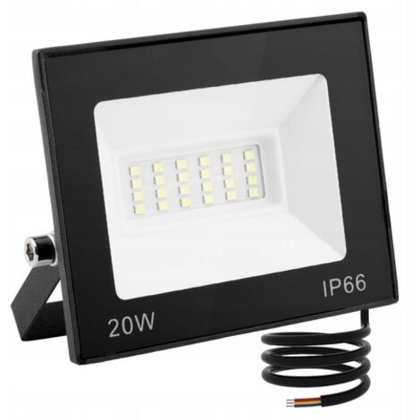 LAMPE À LED RÉFLECTEUR PROJECTEUR DE JARDIN EXTÉRIEUR PUISSANT 20W (1/5)