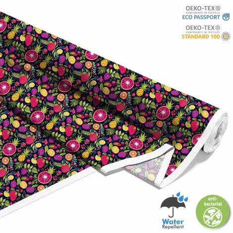 TISSUS DÉCORATIFS D'EXTÉRIEUR OXFORD - Motif Fruits  DX6458 (1/5)