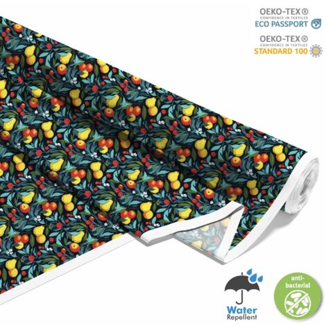 TISSUS DÉCORATIFS D'EXTÉRIEUR OXFORD - Motif Fruits DX6345 (1/5)